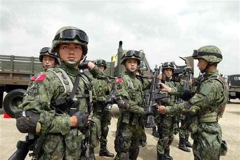 Taiwanese Marine Corps Taiwanese Marines During A Military Flickr