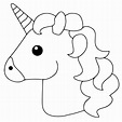 Dibujos de Unicornio para colorear e imprimir– Dibujos-Colorear.Com
