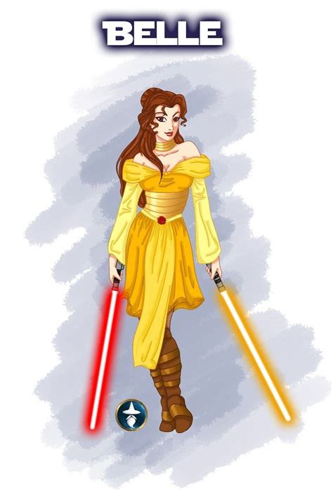 Jedi Disney Princess Belle By White Magician On Deviantart