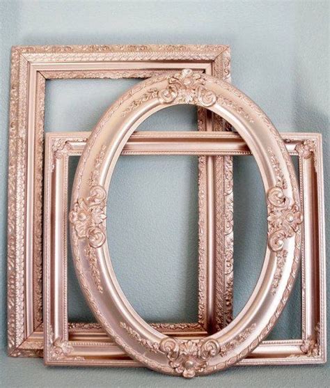 Simple wall painting ideas for interior design. 30 Ideas of Vintage Gold Mirrors