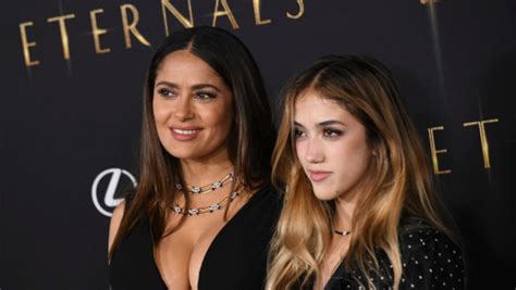 Salma Hayek And Daughter Valentina Pinault At Eternals Premiere Photos