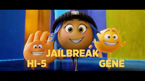 On July 28 Meet The Team Hi 5 Jailbreak And Gene Emojimovie 🎬🎉 By The Emoji Movie