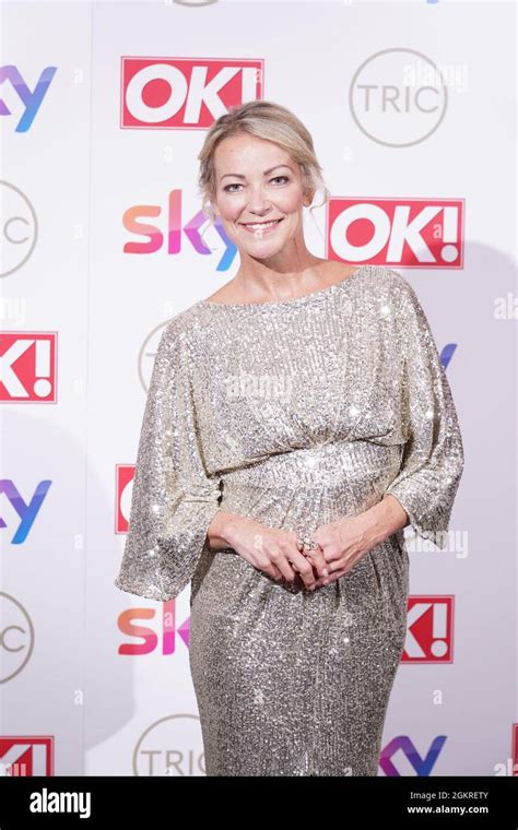 Terri Dwyer Attending The Tric Awards Held At Northumberland