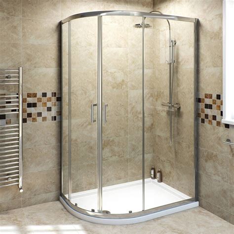 V Quadrant Offset Shower Enclosure X Victoria Plumb