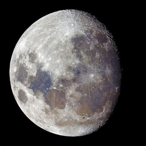 Hello Moon My First Photo Through A Telescope Taken Tonight From New