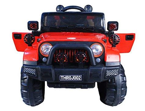 Buy Toy House Off Roader Jeep Rechargeable Battery Operated Ride On For