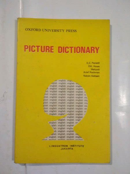 Jual Original Picture Dictionary Di Lapak Tridero Bookstore Bukalapak