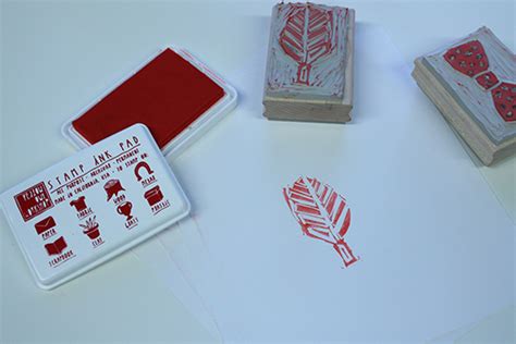 How To Make Your Own Stamps With The Carve A Stamp Kit The Goods