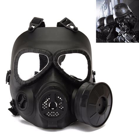 Tactical Gas Mask Full Guard Face Anti Dust For Adult Motorcycle Biker