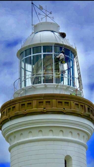 Former Seal Rocks Lighthouse Keeper Mark Sheriff Oam Great Lakes