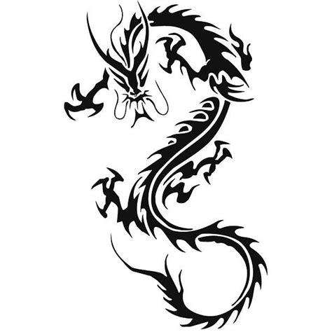 Ancient masters of tattoo art prayed for a long time before each inking of the body. Tribal Chinese Dragon Tattoo for Men Tattoo Design ...