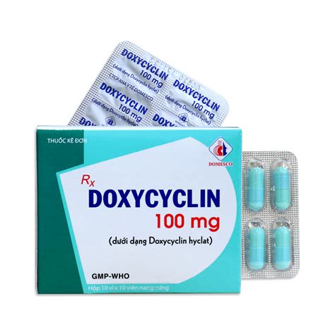 Công Dụng Thuốc Doxycyclin 100mg Vinmec