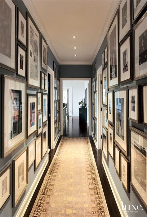 Home Tours Archives Luxe Interiors Design Hallway Gallery Wall