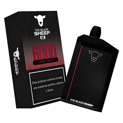 Pod Descartável Black Sheep 6000 Puff Cherry Dream No Paraguai