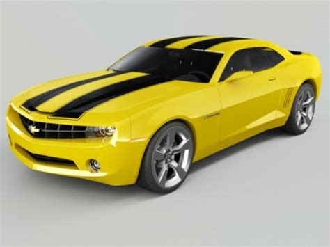 The 2018 chevrolet camaro comes in 6 configurations costing $25,905 to $67,500. Chevrolet Camaro - 3d model - .3ds, .sldprt