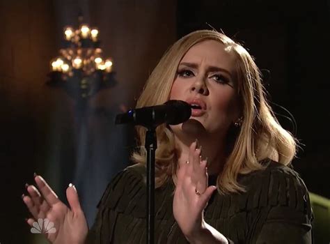 adele s raw mic feed of hello performance on snl is stunning the independent the independent
