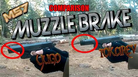 Tokarev Muzzle Brake Comparison Test Yugo M Zastava