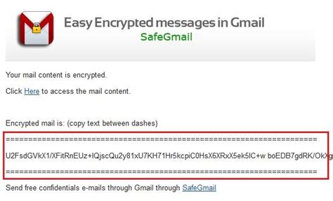 Send Encrypted Gmail Messages With Safegmail Chrome Addon Technobuzz