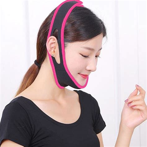sleeping face lift mask 3d thin surface belt facial contours slimming bandages v face tighten