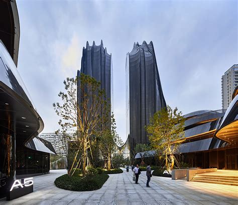 Mad Architects Completes Beijings Chaoyang Park Plaza Complex