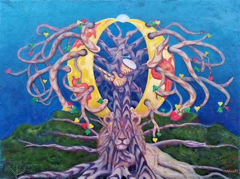 Reggae Tree Painting By Ewan McAnuff Fine Art America