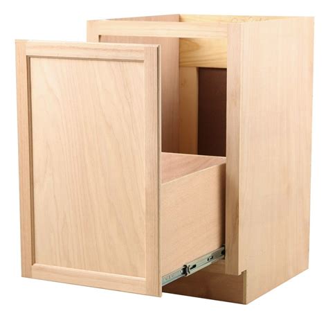 At surplus warehouse, kitchen cabinets, floors, windows, and doors are set to a guaranteed lowest price. Kitchen Base Cabinet w Trash Can Pull Out | Unfinished ...