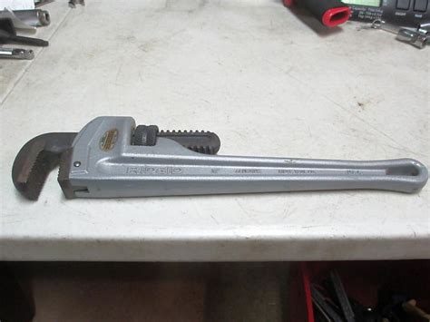 Purchase Ridgid 14 Aluminum Pipe Wrench In Macungie Pennsylvania Us