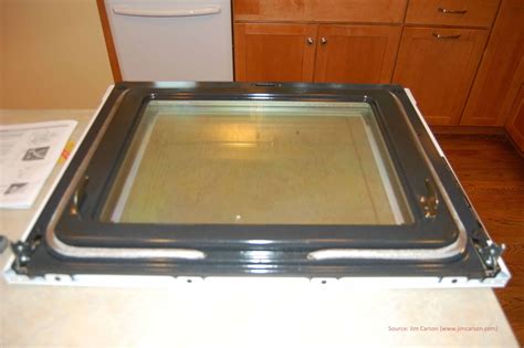 How To Clean In Between Glass Of Oven Doors Clean Oven Glass Door