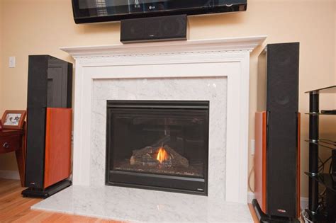 Maybe you would like to learn more about one of these? white marble gas fireplace | Family room, Fireplace, Gas ...