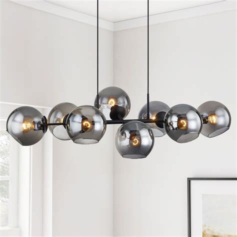 Lights And Lighting Modern Glass Chandeliers Light Nordic Dining Room