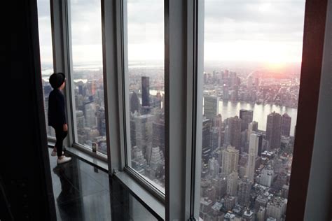 Little Kid Big City Inside Empire State Buildings 102nd Floor