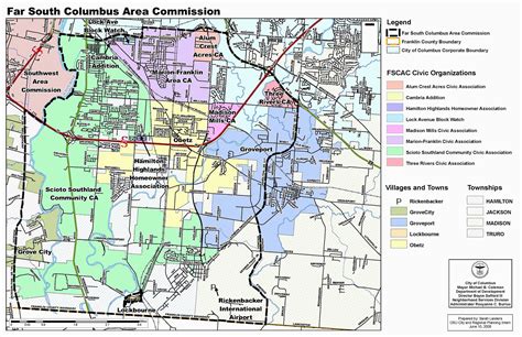 Columbus Ohio Map With Zip Codes