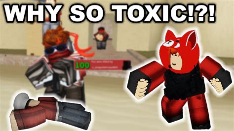 Owning Toxic Players In Arsenal But Why So Mean Roblox Youtube