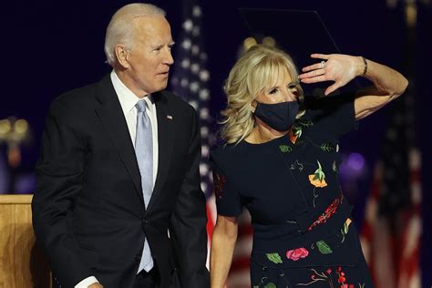 Although he had to work by washing. Who is Jill Biden? The next First Lady of the US.
