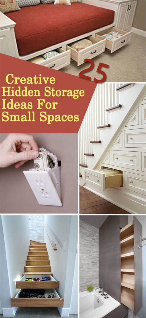25 Creative Hidden Storage Ideas For Small Spaces