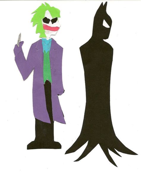Batman And Joker Paper Dolls By Teenagerfrommars100 On Deviantart