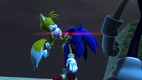 Dark Super Sonic Vs Sonicexe The Race Part 2 Animation ソニック V