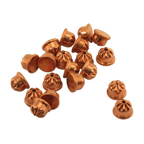 Rws Crimped 22 Cal 6mm Copper Coated Steel Acorn Blanks