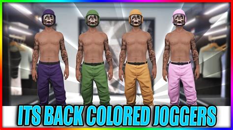 Its Back Gta 5 How To Get Colored Joggers In Gta 5 Online 164