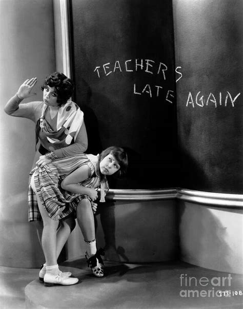 Helen Kane School Teacher Spanking Art Print By Bizarre Los Angeles