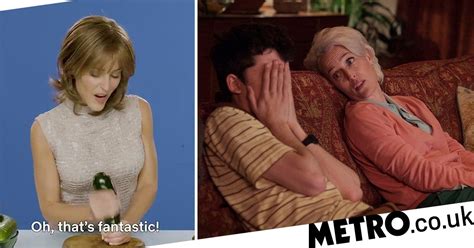 Gillian Andersons Sex Education Courgette Masturbation Scene Has Left
