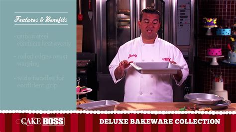 cake boss deluxe bakeware collection features and benefits cake boss baking youtube