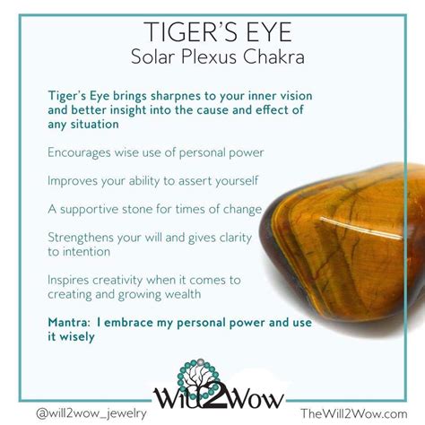 Crystal Healing With Tiger S Eye Thewill Wow Com Crystal