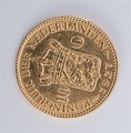 Lot 29: 1927 Dutch 10 Guilders Gold Coin