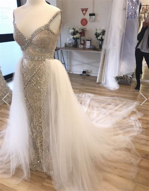 Redmond dry cleaning are experts at bridal gown and wedding dress cleaning. Rhinestone beaded lace wedding gown - Darius Collection ...