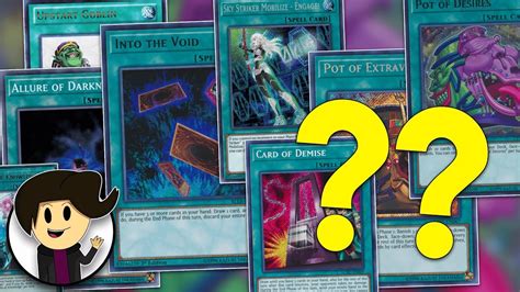 I'm just wondering if everyone really does run nothing but the 40 card minimum or if other folks in the community have experimented with larger deck sizes and to what level of success? Do we have TOO MANY Draw Cards? (Yu-Gi-Oh!) - YouTube