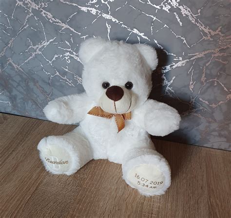 Personalised Baby Teddy Bear New Baby Gifts New Mum Baby Etsy UK
