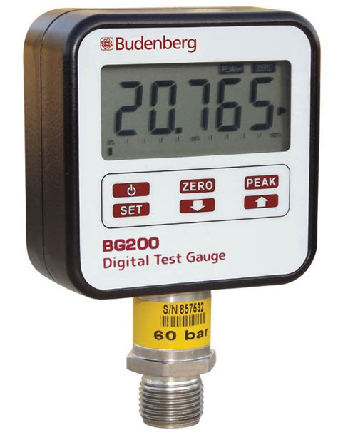Digital Pressure Test Gauge 005 Accuracy Up To 1000bar 01