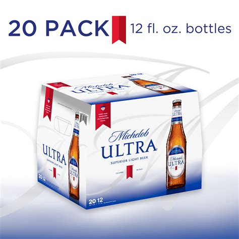 Michelob Ultra Superior Light Beer 20pk12 Fl Oz Bottles Brickseek