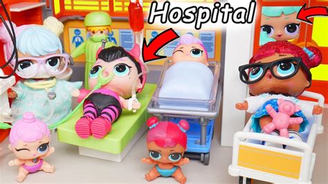 Lol Surprise Dolls Lil Sisters At Playmobil Fake Toy Doctor With